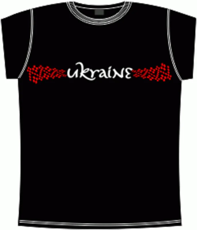 Украинские: Ukraine - рушник Black